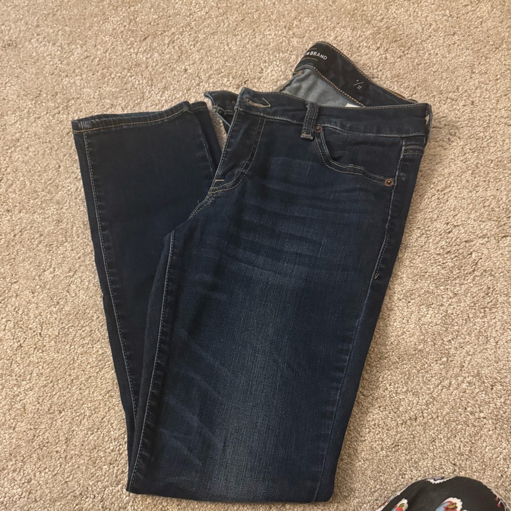 Dark Blue Women's Slim Jeans - Lucky Sz 4